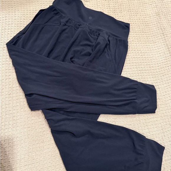 Athleta Midnight Black Activewear Pants - Picture 2 of 7